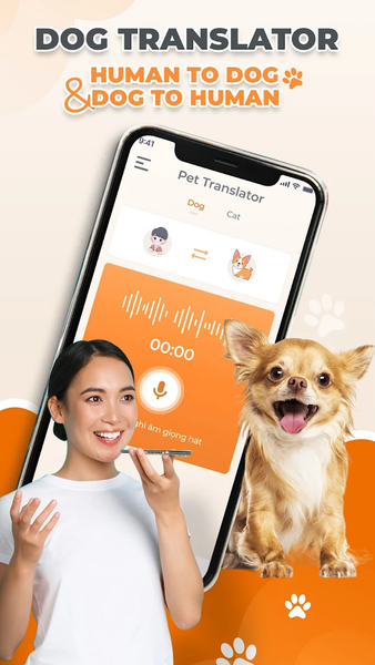 Cat & Dog Translator Prank App - عکس برنامه موبایلی اندروید