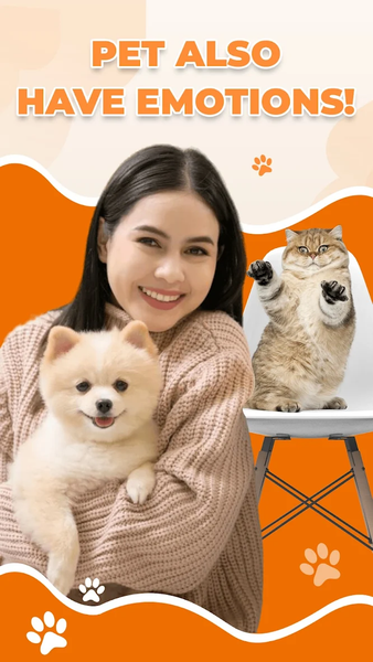 Cat & Dog Translator Prank App - عکس برنامه موبایلی اندروید