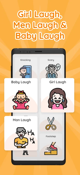 Prank Sounds & Funny Sounds - Image screenshot of android app