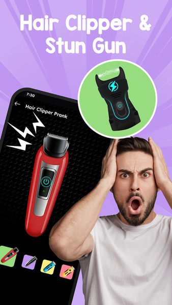 Prank Sounds: Hair Cut & Fart - عکس برنامه موبایلی اندروید