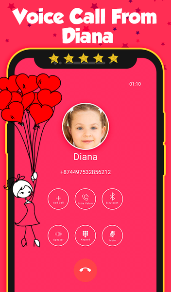 call with Nastya and Diana - عکس برنامه موبایلی اندروید
