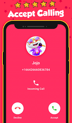 call with Angelas - Image screenshot of android app