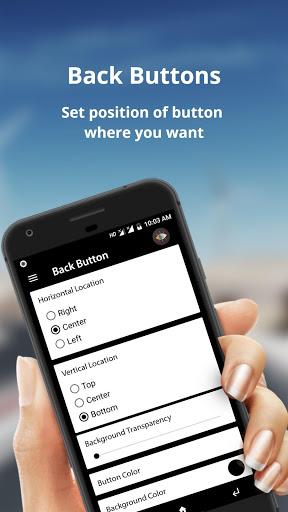 Soft keys - Back Buttons - Image screenshot of android app