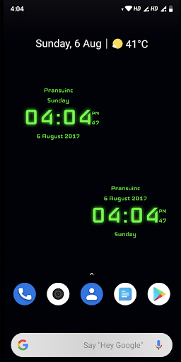 Digital Clock - Image screenshot of android app