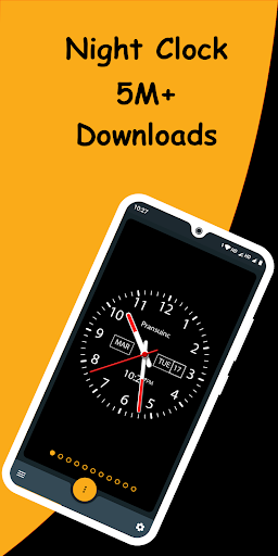 Night Clock - عکس برنامه موبایلی اندروید