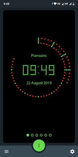 Nothiing Clock : station Clock - Image screenshot of android app