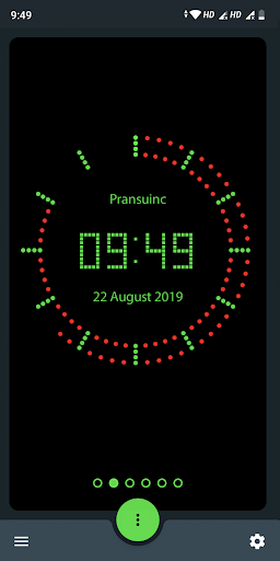 Nothiing Clock : station Clock - Image screenshot of android app