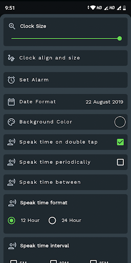 Nothiing Clock : station Clock - Image screenshot of android app