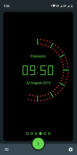 Nothiing Clock : station Clock - Image screenshot of android app