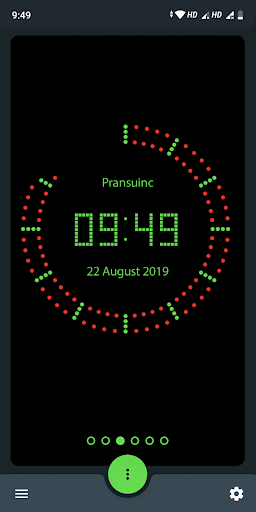 Nothiing Clock : station Clock - Image screenshot of android app