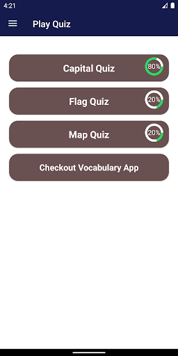 US States Quiz - Gameplay image of android game