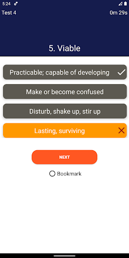 Vocabulary Builder - عکس برنامه موبایلی اندروید