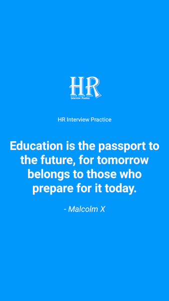 HR Interview Practice - عکس برنامه موبایلی اندروید
