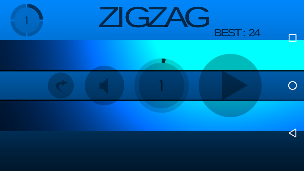 ZigZag Project - Gameplay image of android game