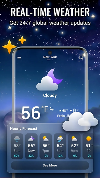 WeatherPal - Live Forecast - عکس برنامه موبایلی اندروید