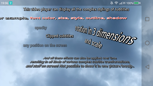 Precise Frame mpv Video Player - Image screenshot of android app