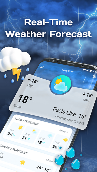Daily Weather-Forecast - عکس برنامه موبایلی اندروید