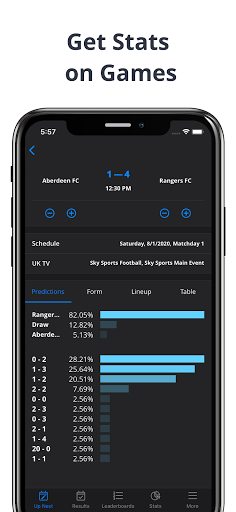 Forescore - عکس برنامه موبایلی اندروید
