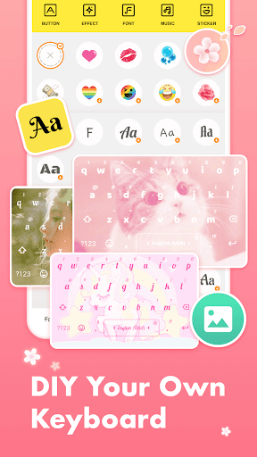 Emoji Keyboard - Image screenshot of android app