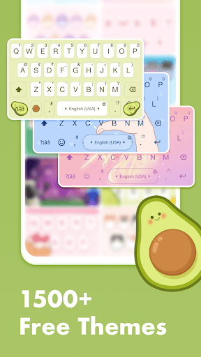 Emoji Keyboard - عکس برنامه موبایلی اندروید