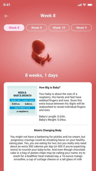 AccuPeriod Ovulation Tracker - عکس برنامه موبایلی اندروید