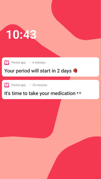 AccuPeriod Ovulation Tracker - عکس برنامه موبایلی اندروید
