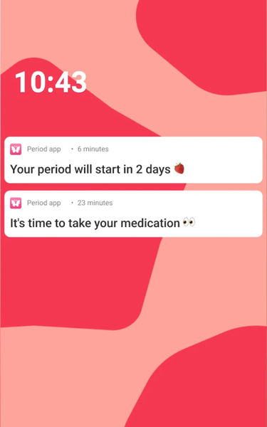AccuPeriod Ovulation Tracker - عکس برنامه موبایلی اندروید
