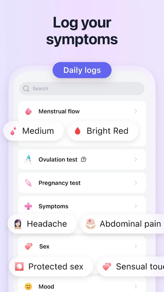Pregmate Ovulation Tracker - عکس برنامه موبایلی اندروید