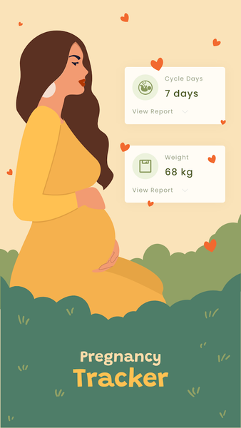 Pregnancy App - Period Tracker - عکس برنامه موبایلی اندروید