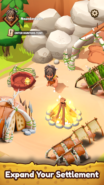 Caveman Life - Gameplay image of android game