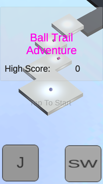 Ball Trail Adventure - Gameplay image of android game