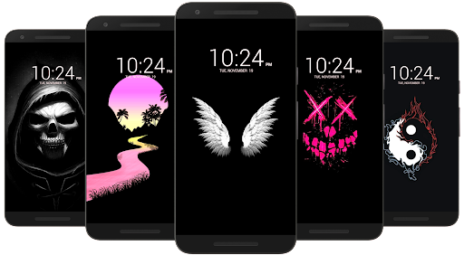 black wallpapers for mobile phones