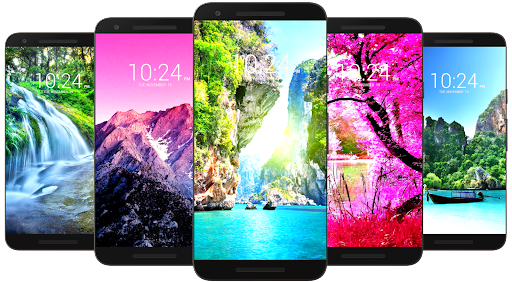 Nature Wallpaper HD & 4K - Image screenshot of android app