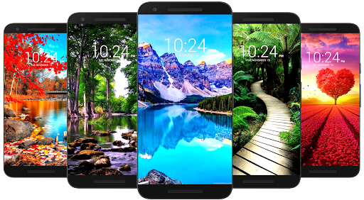 Nature Wallpaper HD & 4K - Image screenshot of android app