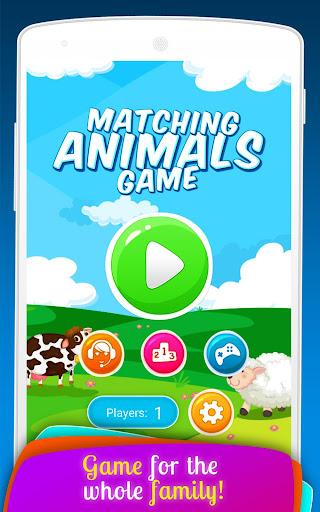 Matching Animals Game for Kids - Gameplay image of android game