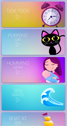 Baby Sleep Sounds - Image screenshot of android app