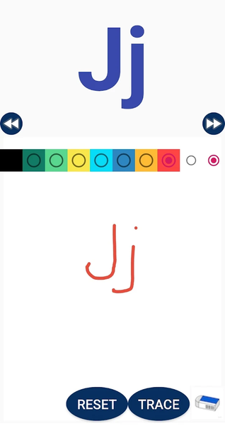 ABC writing Tracing for kids - عکس برنامه موبایلی اندروید