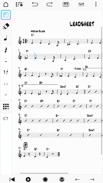 Fender Notion: Music and Tab - Image screenshot of android app