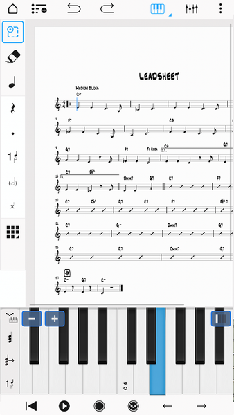 Fender Notion: Music and Tab - Image screenshot of android app