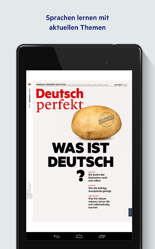 Deutsch perfekt lernen - عکس برنامه موبایلی اندروید