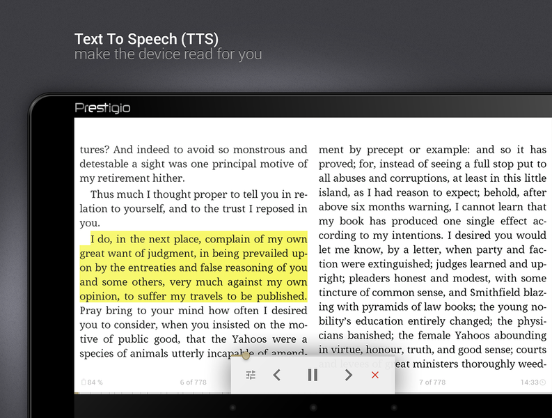 eReader Prestigio: Book Reader - عکس برنامه موبایلی اندروید