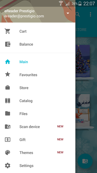 eReader Prestigio: Book Reader - عکس برنامه موبایلی اندروید