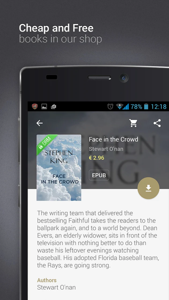 eReader Prestigio: Book Reader - عکس برنامه موبایلی اندروید