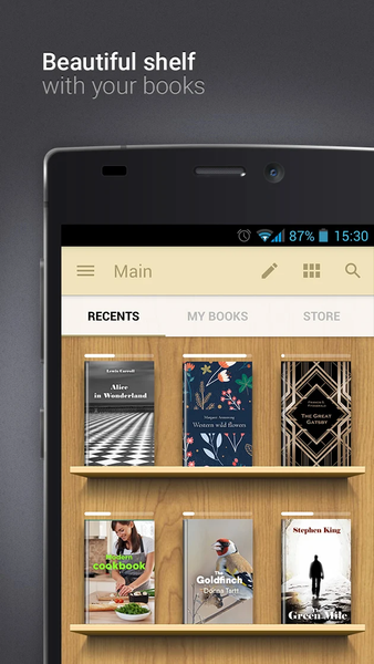 eReader Prestigio: Book Reader - Image screenshot of android app