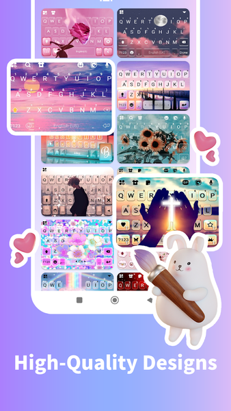 Pretty Keyboard:Theme - Image screenshot of android app