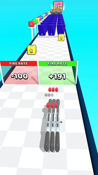 Gun Block ۲۰۴۸ - عکس بازی موبایلی اندروید