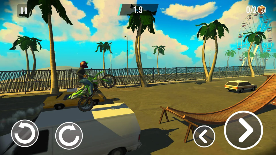 Trial Riders Bike Racing - عکس برنامه موبایلی اندروید