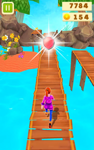 Royal Princess Subway Run Surf Game - kids fun game.