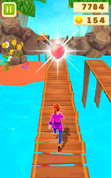 Princess Island Running Games - عکس بازی موبایلی اندروید