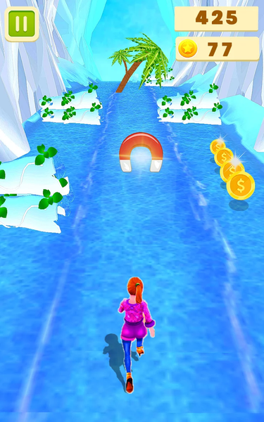 Princess Island Running Games - عکس بازی موبایلی اندروید